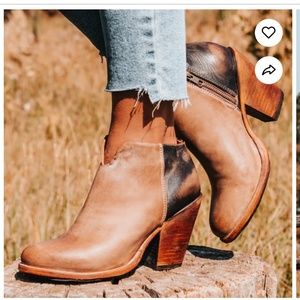 Freebird Detroit Taupe Boots Size 7